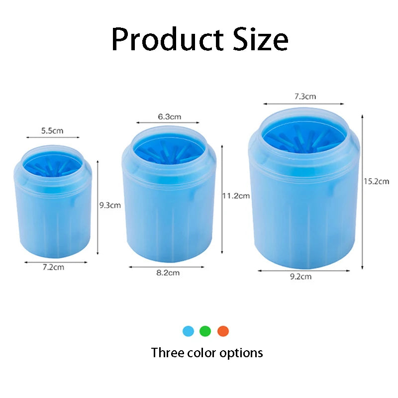 Silicone Dog Paw Washer – Gentle Paw Cleaner Cup