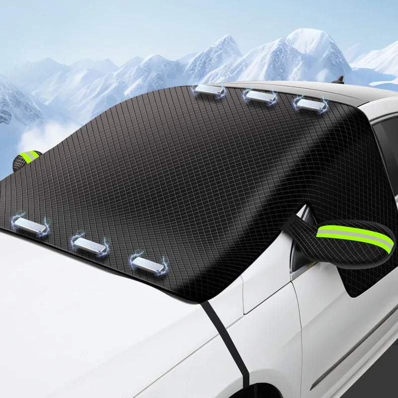 Magnetic Windshield Snow Cover