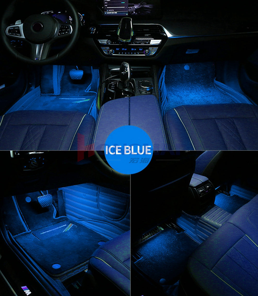 RGB LED Car Footwell Ambient Light Kit