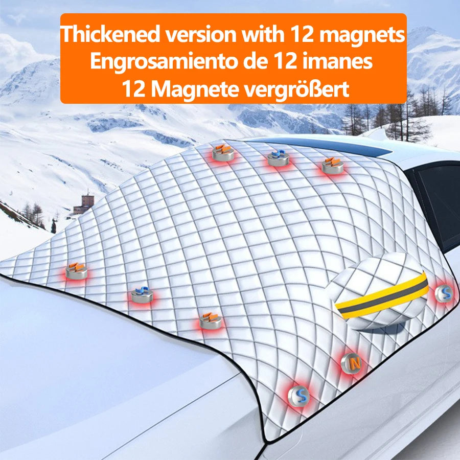 Magnetic Windshield Snow Cover