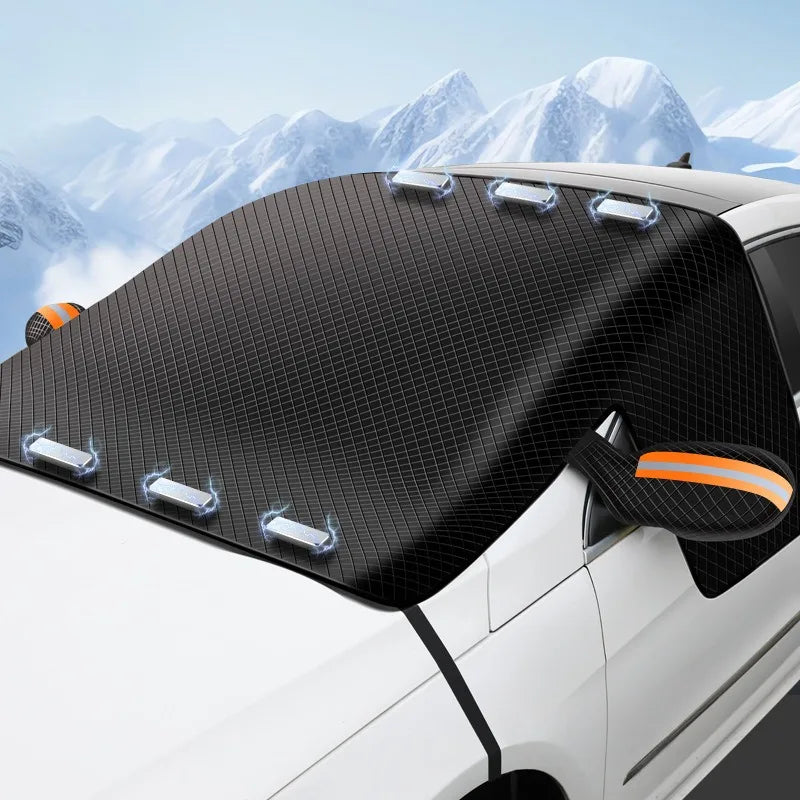 Magnetic Windshield Snow Cover