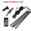 RGB LED Car Footwell Ambient Light Kit