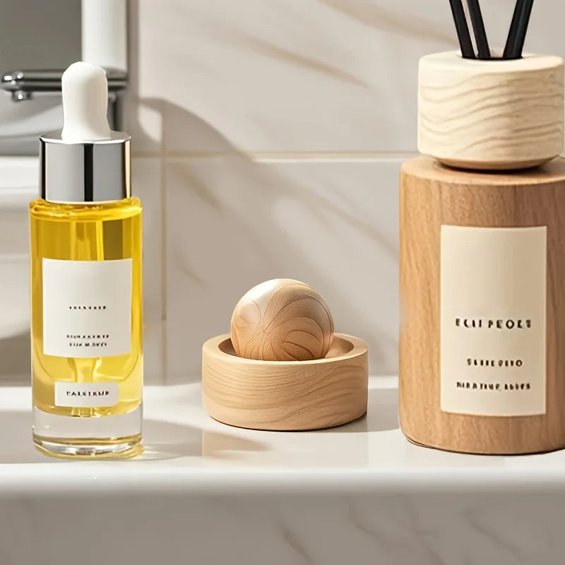 Wood Essential Oil Car Diffuser — 2 Pack