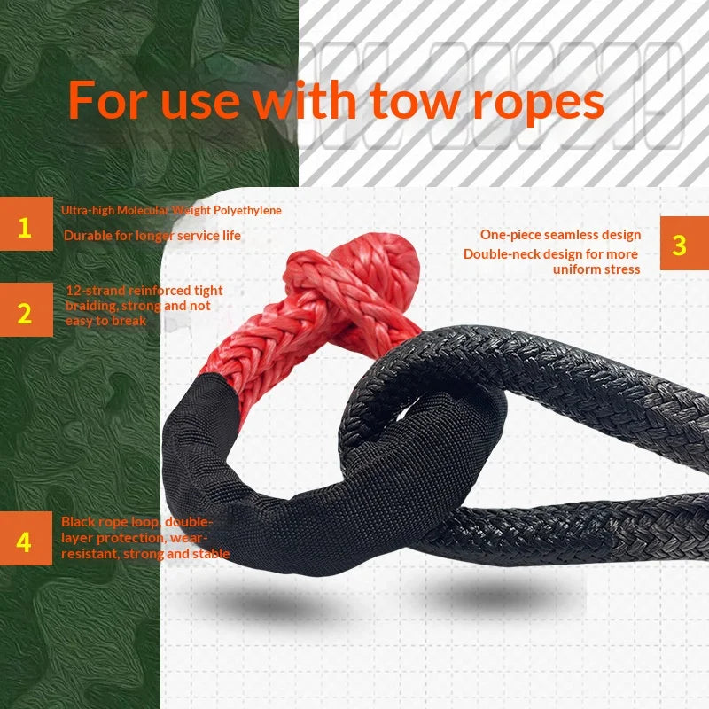 Soft Shackle Tow Strap