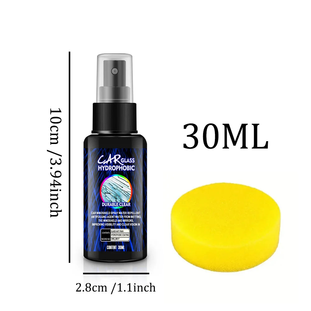 Anti-Rain Water Repellent Windshield Spray — 100ml