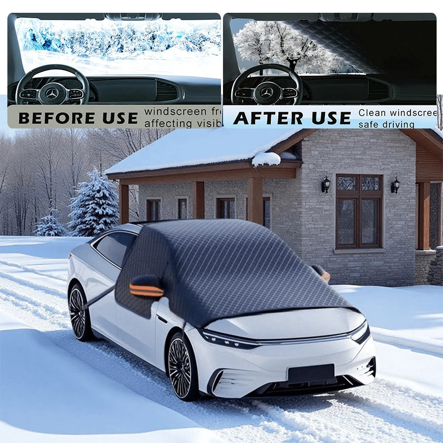 Magnetic Windshield Snow Cover