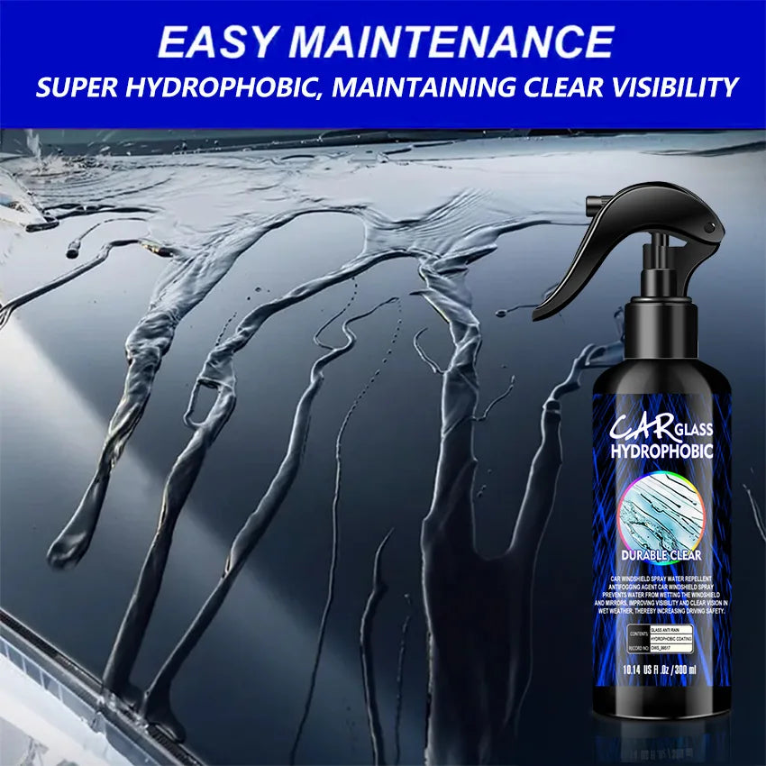 Anti-Rain Water Repellent Windshield Spray — 100ml
