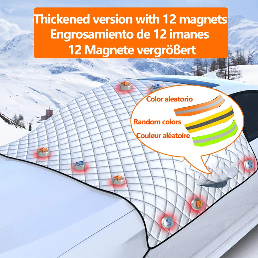 Magnetic Windshield Snow Cover