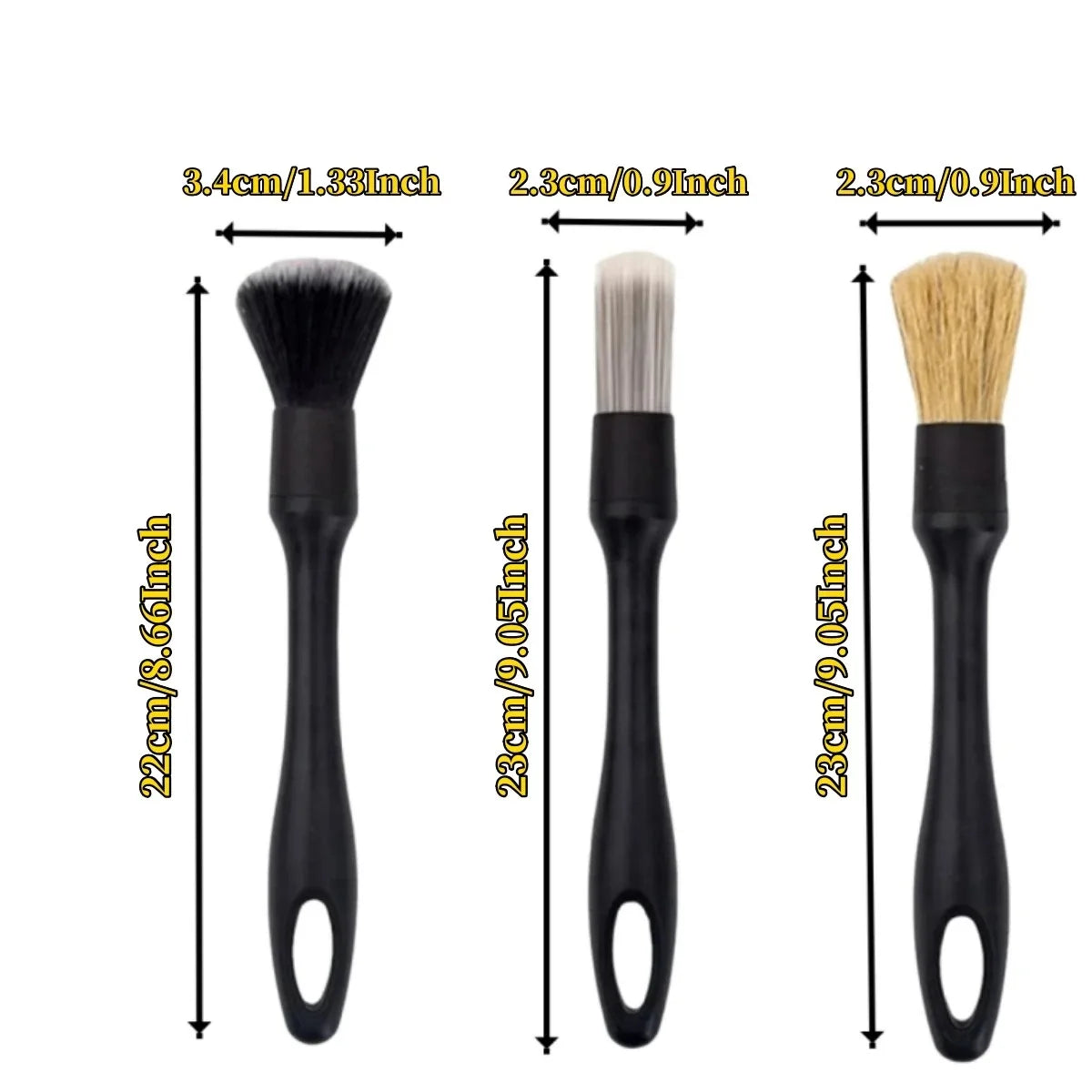Car Interior Detailing Brushes Kit