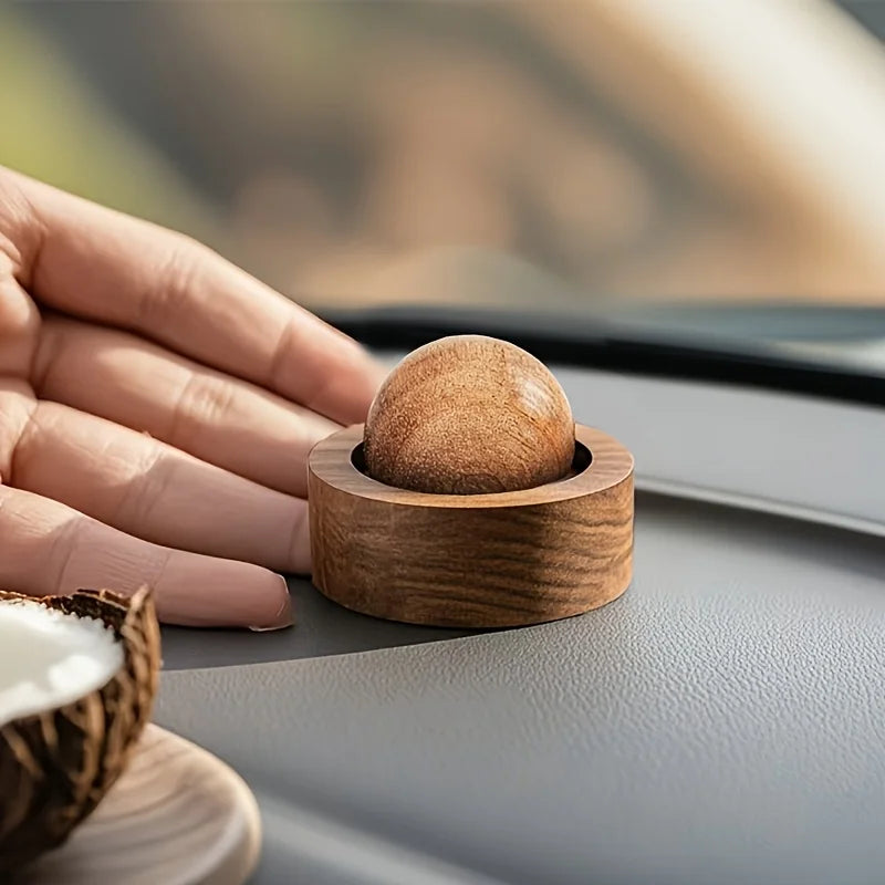 Wood Essential Oil Car Diffuser — 2 Pack