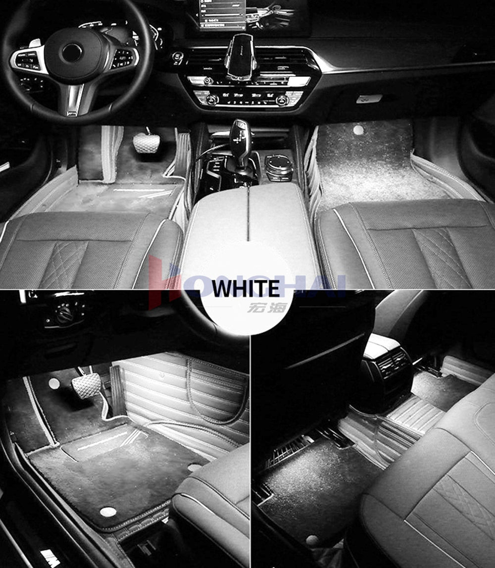 RGB LED Car Footwell Ambient Light Kit