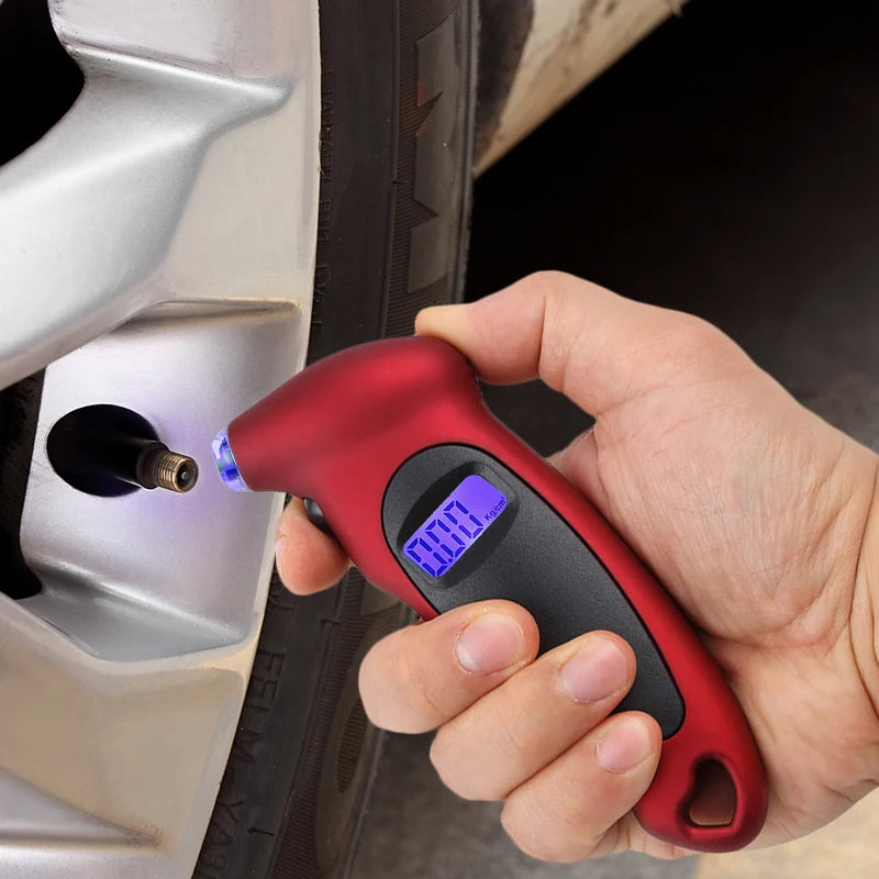 Digital Tire Pressure Gauge – LCD Backlight