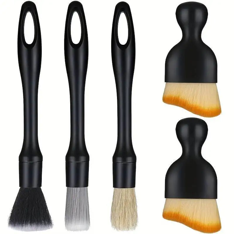 Car Interior Detailing Brushes Kit