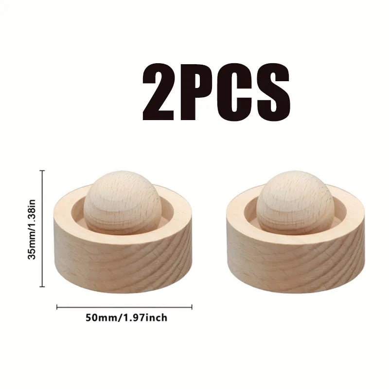 Wood Essential Oil Car Diffuser — 2 Pack
