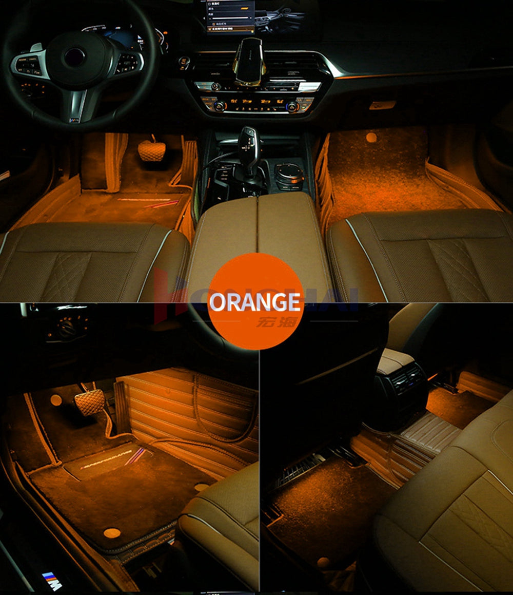 RGB LED Car Footwell Ambient Light Kit