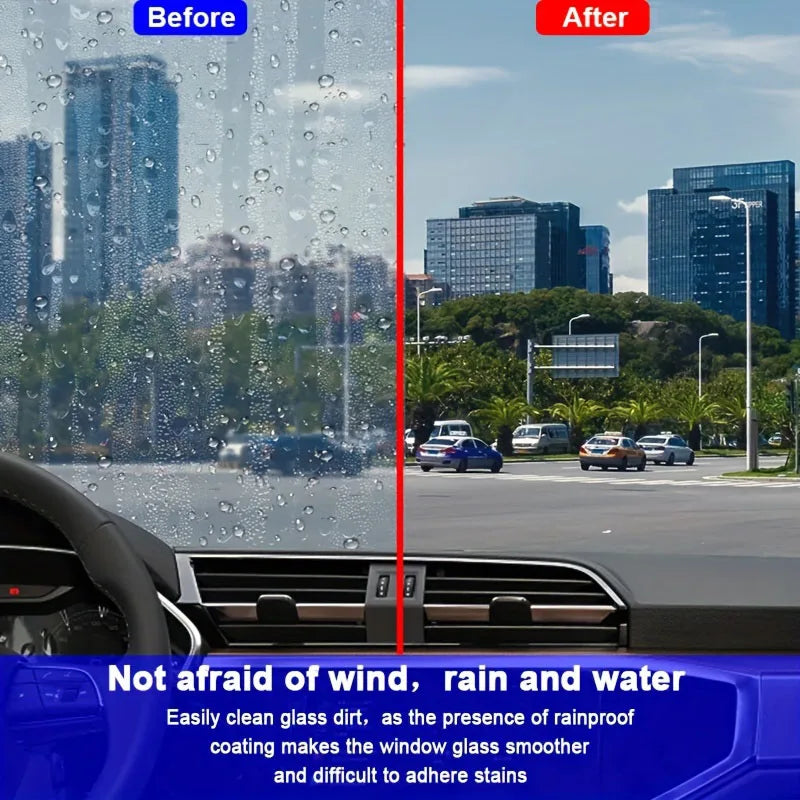 Anti-Rain Water Repellent Windshield Spray — 100ml