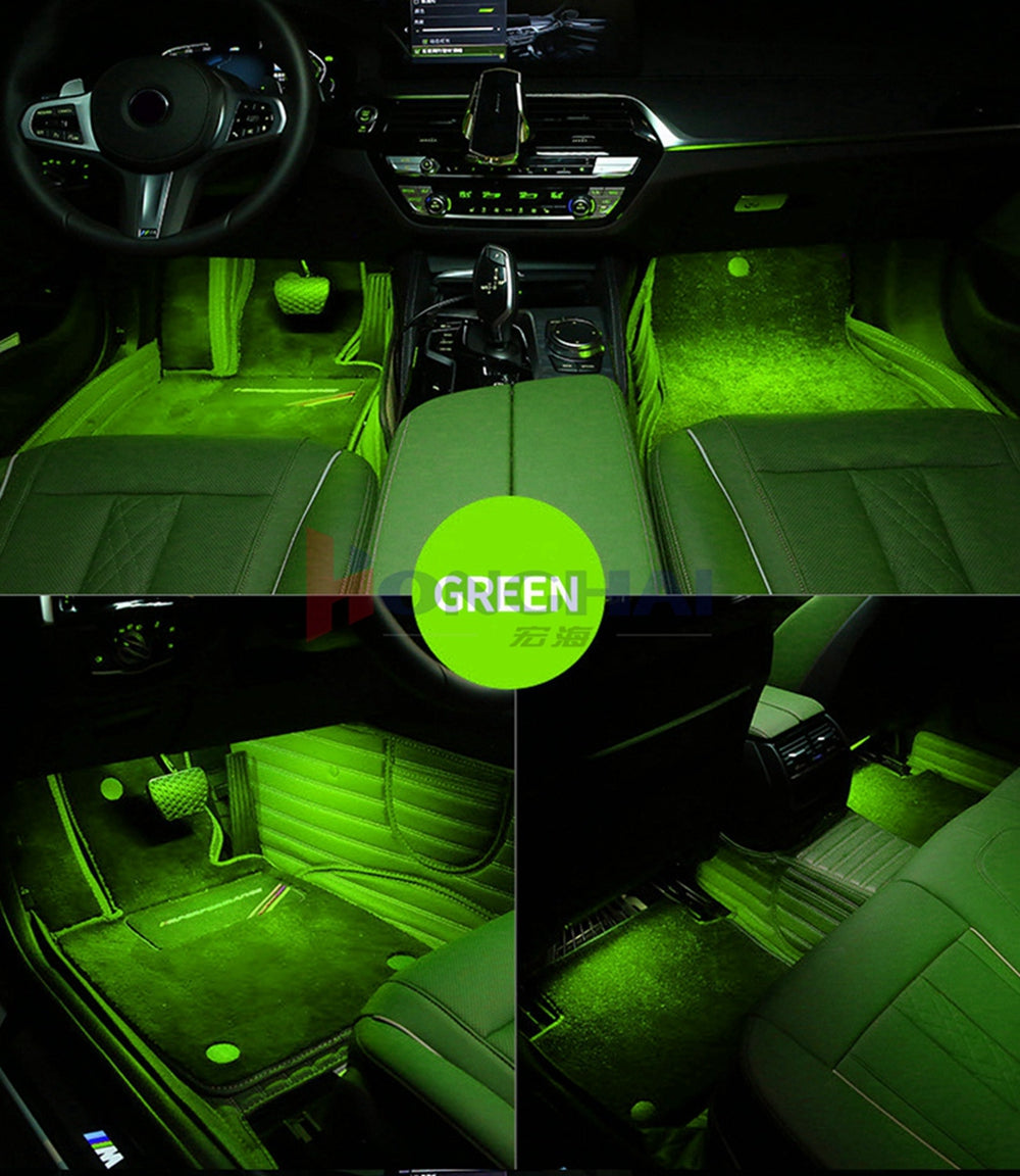 RGB LED Car Footwell Ambient Light Kit
